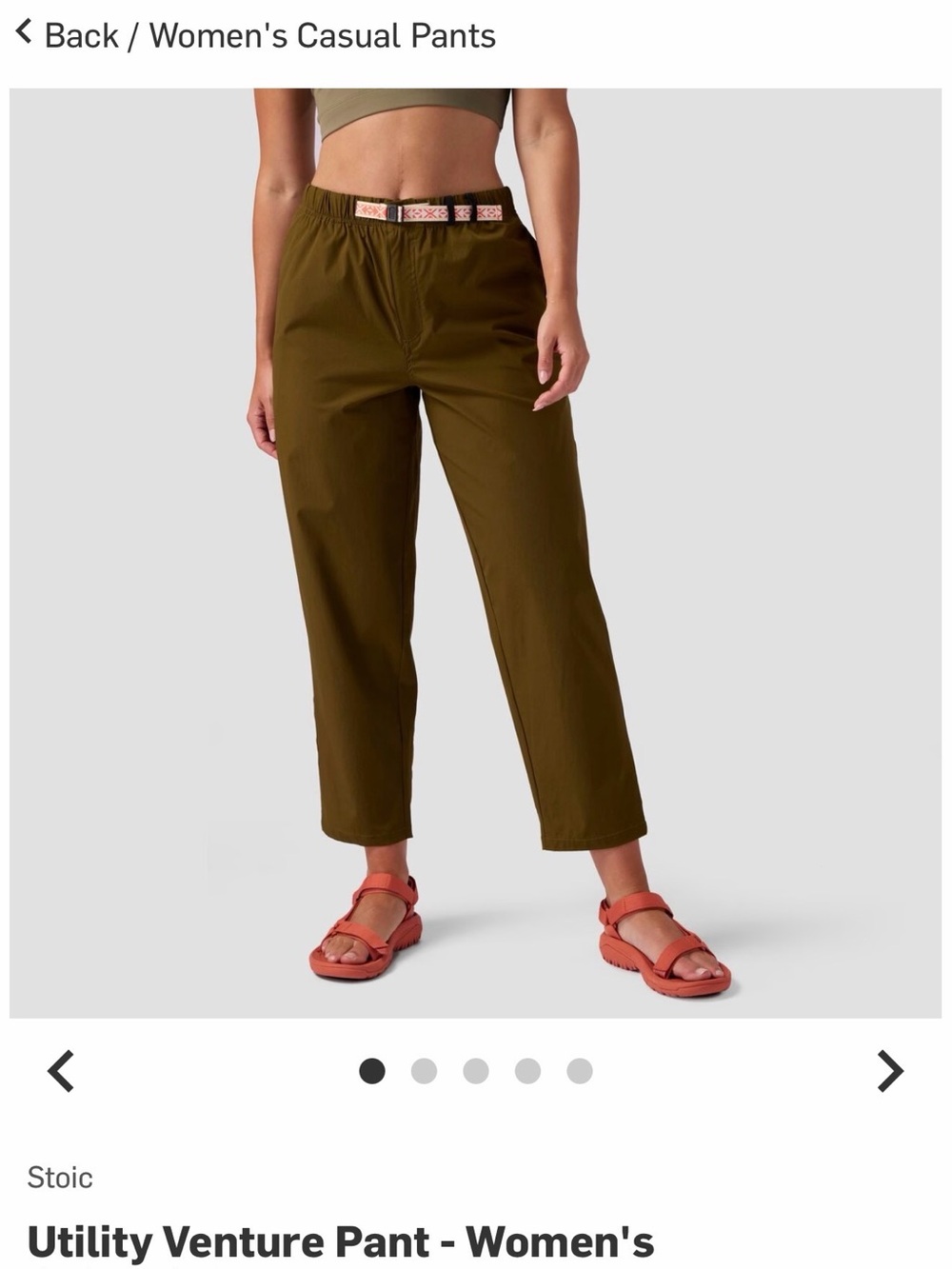 Stoic Women’s Utility Venture Pant